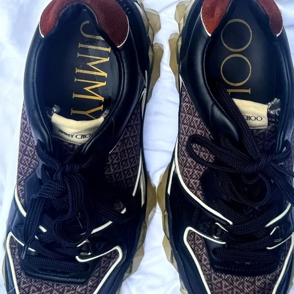Alexander McQueen Oversized Runner 'Black' Size 43